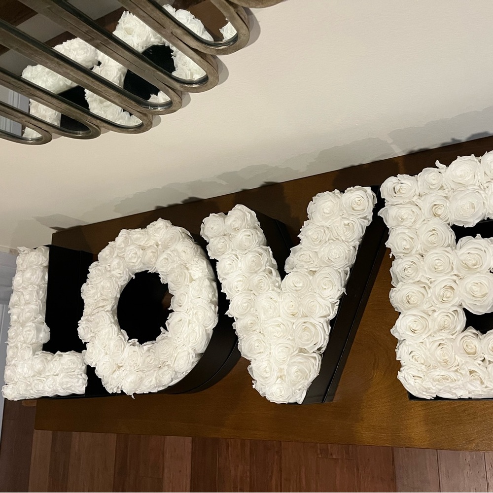 Venus Et Fleur - LOVE Le Grand Letters